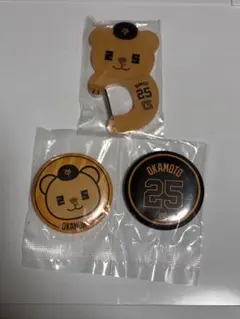 セブンイレブン　ジャイアンツクジ　缶バッジ　おまけ付き