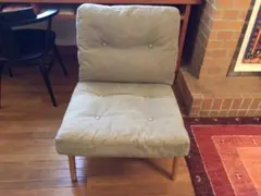 ⭕️⭕️気まぐれセール⭕️⭕️マルニ60 オークフレームチェア アームレス椅子帆布製⭕️⭕️