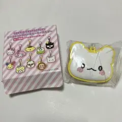 シークレットラバーミラーキーホルダー　はなまるおばけ