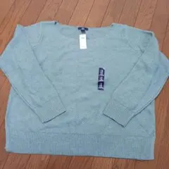 Gap ミントグリーン XL ニット・セーター