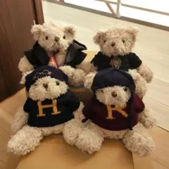 ハリーポッター　タリーズコーヒー　ベアフル　ホグワーツ　ハリー　ロン