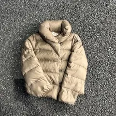 フワフワ肉厚 FRAM e WORKカーキ ダウンジャケット