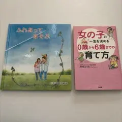 育児本 2冊セット ふれあってあそぶ 女の子の一生を決める