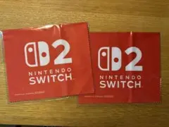 Nintendo Switch 2 マイクロファイバークロス 2枚セット