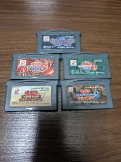 ゲームボーイアドバンスソフトのみ　遊戯王　５本セット