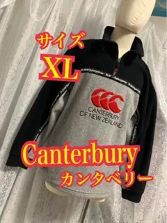 Canterbury カンタベリー　ハーフジップ　フリースウエア　ラグビー　XLのサムネイル