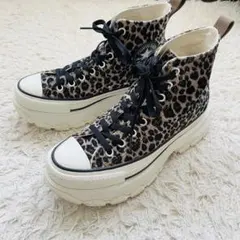 Converse コンバース　レオパード　TREKWAVE 厚底のサムネイル