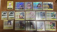 ワンピースカード　引退まとめ売り（構築済みデッキ4つ他）