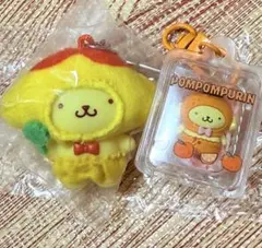 ちびっとも シークレットキーホルダー フルーツデザイン ポムポムプリン　セット