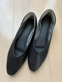 RANDA ブラック フラットシューズ Sサイズ