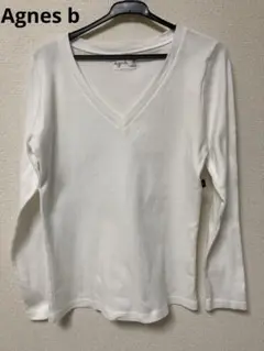 アニエスベー❣️Ｖネック長袖Ｔシャツ