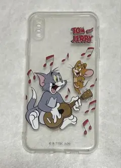 【未使用級】トムとジェリー iPhone X/XS クリアケースのサムネイル