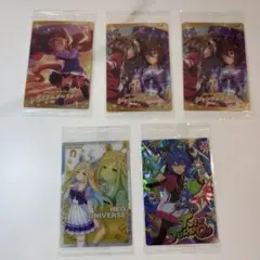 ウマ娘　ウエハースカード　5枚まとめ売り
