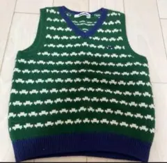 〈2500円〉同商品最安値！ファミリア　男の子　ニットベスト100㎝