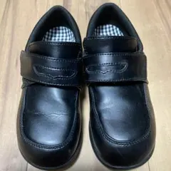 美品　moonstar ブラックフォーマルシューズ マジックテープ式 21cm