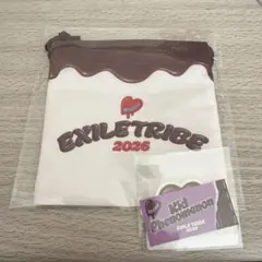 EXILE TRIBE ポーチ、KidPhenomenonステッカーセット