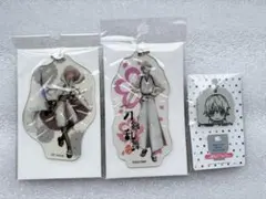 刀剣乱舞　鶴丸国永　BIGビニールチャーム、キーカバー　3点セット