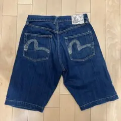 EVISU LOT 7001 ハーフデニムパンツ32 made in Japan