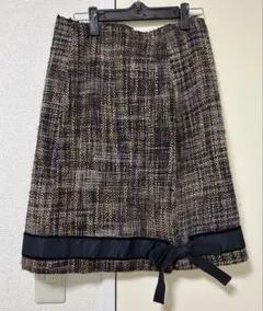PRADA プラダ ツイード 台形スカート 44サイズ 2025年最新】プラダ PRADA スカートの人気アイテム - メルカリ