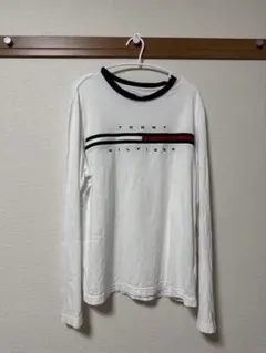 TOMMY HILFIGER 長袖カットソー ホワイト Sサイズのサムネイル