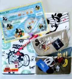 ミッキー、ミニー、ドナルド ディズニーグッズ7点セット