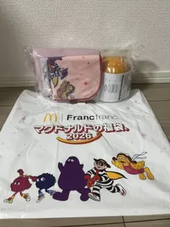 マクドナルドキャラクターグッズ　福袋　３点セット
