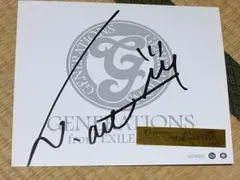 GENERATIONS 小森隼 直筆サイン