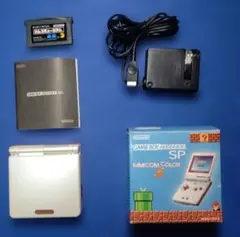 ゲームボーイアドバンスSPファミコンカラー +ナムコミュージアム