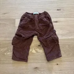 ZARA ブラウン カーゴパンツ 9-12ヶ月
