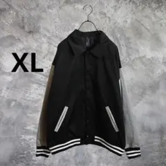 Burner SELECT サテンスタジャン ブラック/グレー　XL