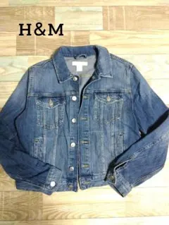 【H＆M】ダメージ加工/デニム/ジャケット/古着/希少