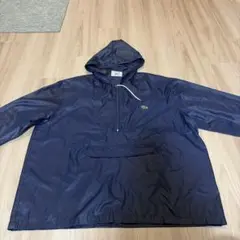 70s izod lacoste 糸巻きタグ　vintage ナイロンアノラック