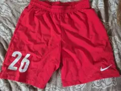 Nike DRI-FIT 赤 ハーフパンツ XL 26