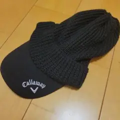 Callaway キャロウェイ 黒 ニット帽 フリーサイズ