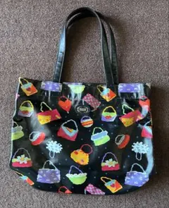 FEILER バック柄トートバッグ