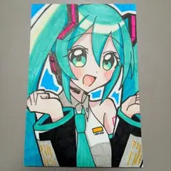 手描きイラスト　アナログ　ポストカード　#sangort　２０番