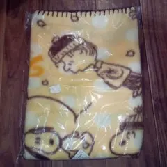 キャラクター柄スヌーピーブランケット（イエロー）