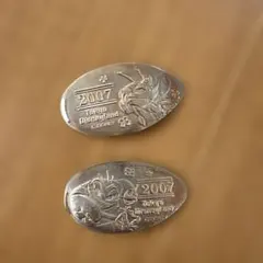 東京ディズニーランド 2007 スーベニアメダル スティッチ