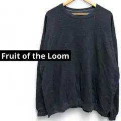 【2XL】Fruit of the Loom 無地 トレーナー スウェット