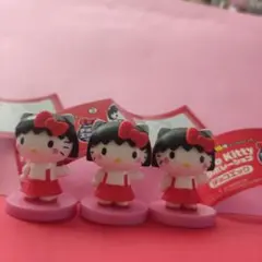 チョコエッグ ハローキティ コラボレーション ちびまる子ちゃん　3点まとめ売り