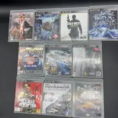 PS3ゲームソフトセット10本