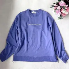 1930 エマクローズ ビッグシルエットスウェット スリットファスナー M