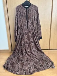 URBAN RESEARCH sonny label ダマスクプリントワンピース