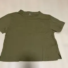 earth music&ecology 半袖 Tシャツ カーキ