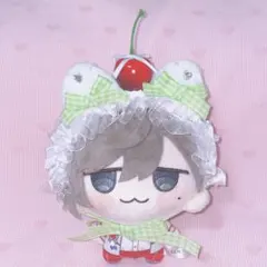 にじまるっと ぬいぐるみ ぬい服 ヘッドドレス うさ耳 うさぎ 黄色