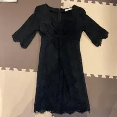 ワンピース ロイヤルパーティー ROYALPARTY ドレス 黒ワンピ　黒ドレス