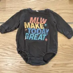 ベビーロンパース マイリトルワンダー　80サイズ　　裏起毛