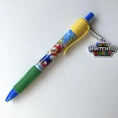 ③スーパーニンテンドーワールド マリオ ボールペン　新品　ブラック　１本