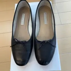 レーヴダンジュール バレーシューズ バレーフラット マットブラック 40 レーヴダンジュール バレーシューズ バレーフラット マット