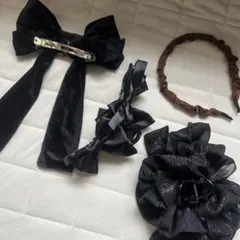 ヘアアクセサリーセット 4点　まとめ売り